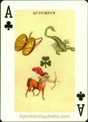 1 - Autumnus - Ace of Clubs - SignsAstrologyZodiac.zone