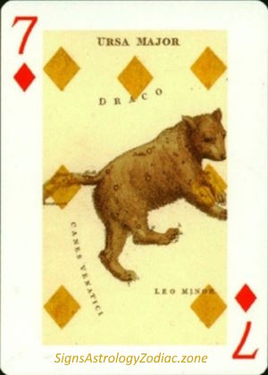 7 - Ursa Major - Seven of Diamonds - SignsAstrologyZodiac.zone