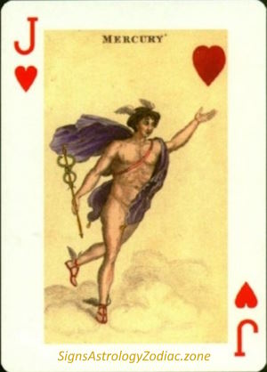 J - Mercury - Jack of Hearts - SignsAstrologyZodiac.zone
